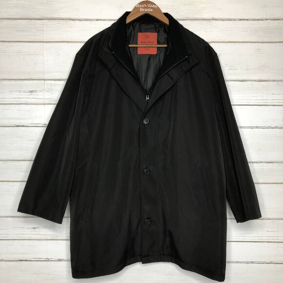 Jean Paul Germain Java All Season Black Coat Size XL Regular - Picture 2 of 12